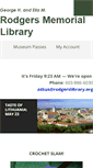 Mobile Screenshot of children.rodgerslibrary.org